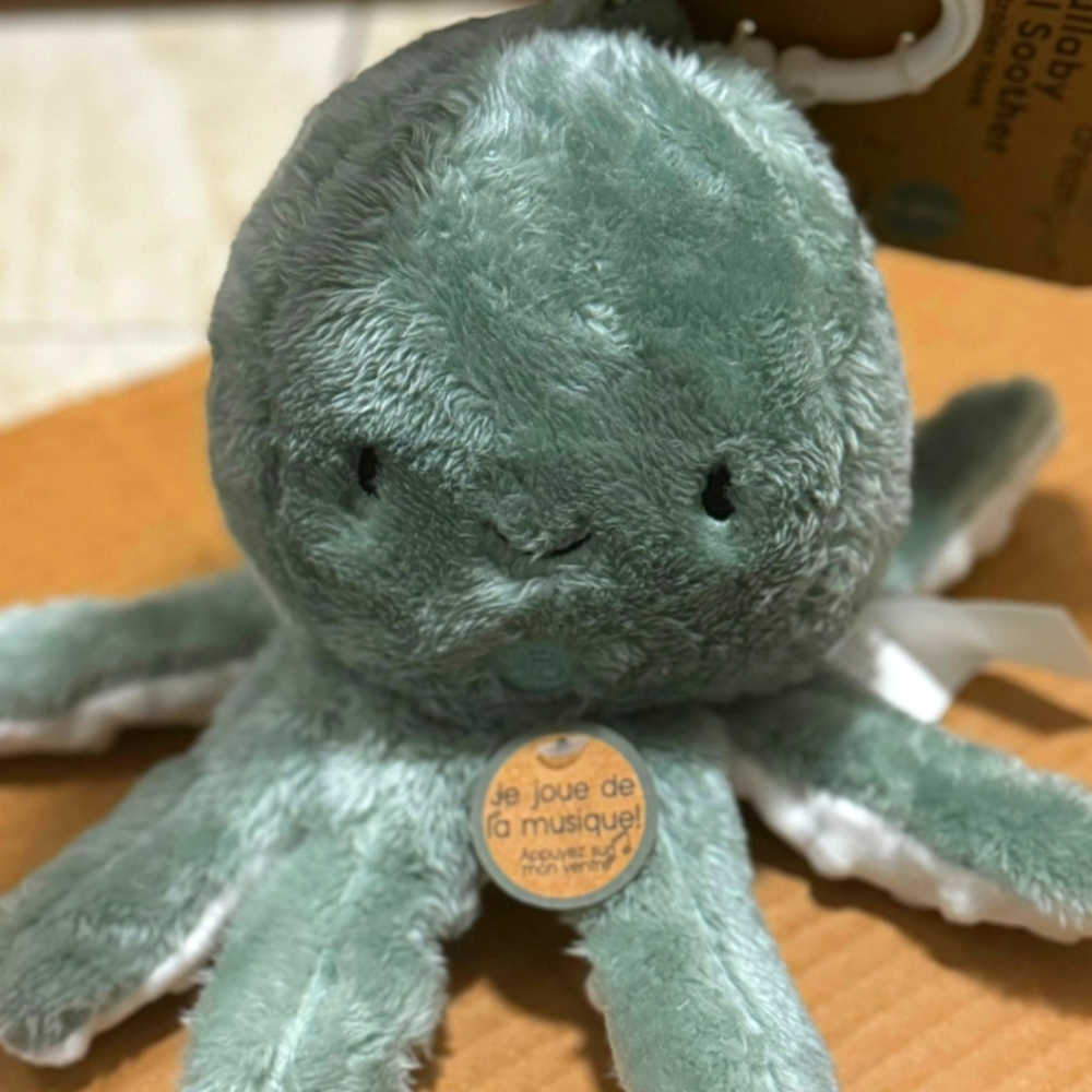 Octupus Toy Plushie, Activity Buddy, soothing sensory activities!